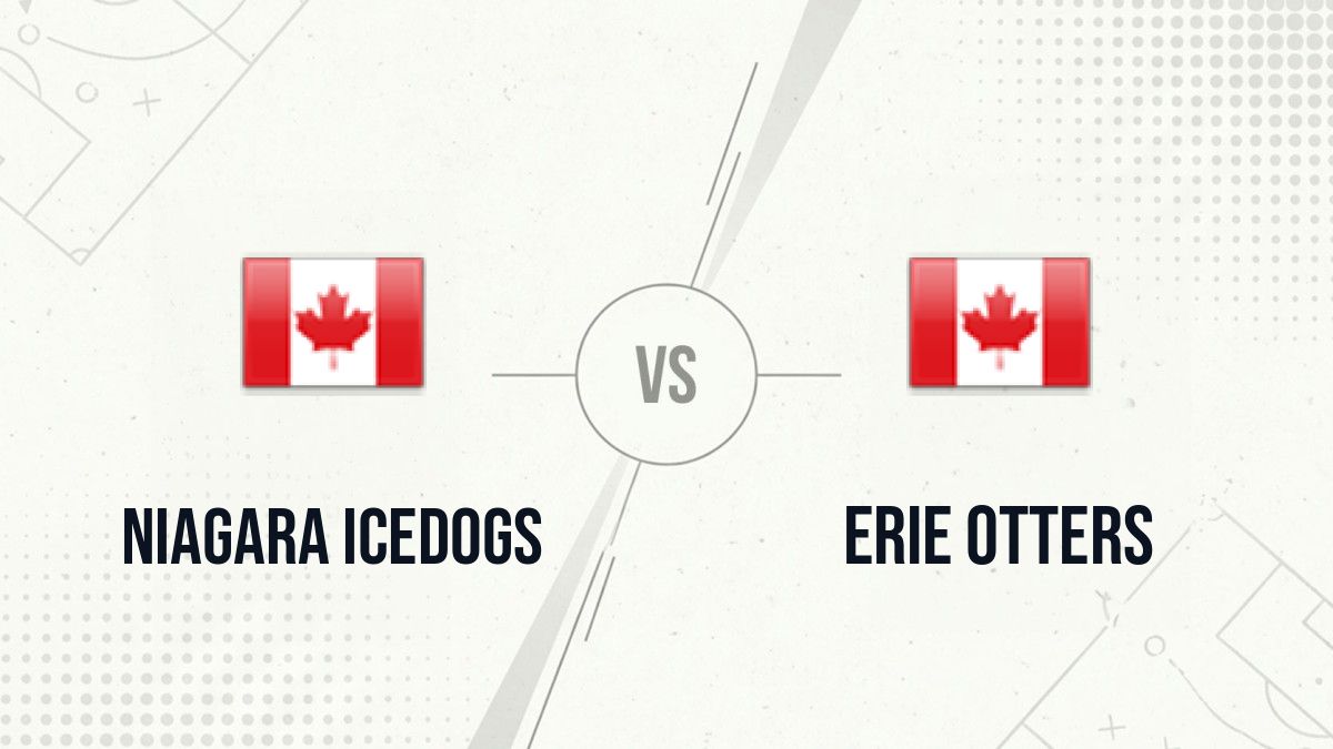 Pronostic Niagara IceDogs Erie Otters
