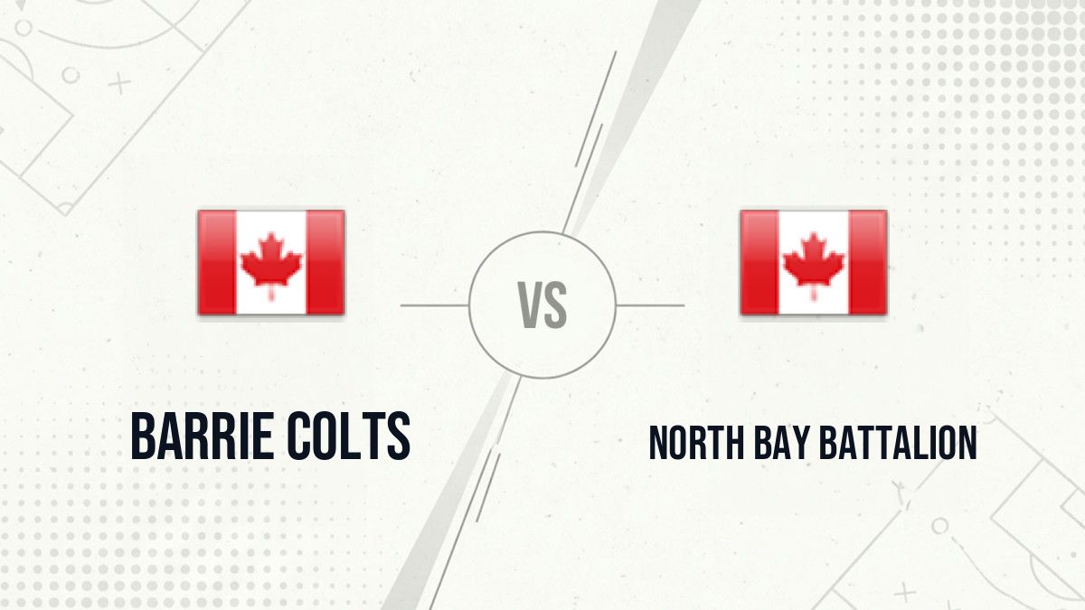 Pronostic Barrie Colts North Bay Battalion