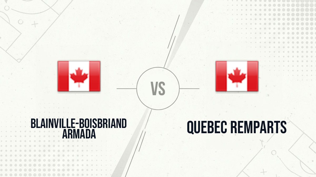 Pronostic Blainville-Boisbriand Armada Quebec Remparts