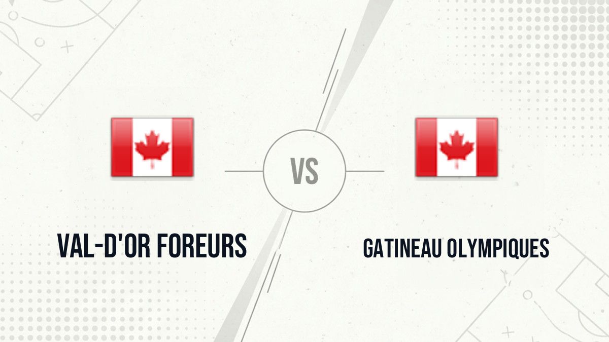 Pronostic Val-D'Or Foreurs Gatineau Olympiques