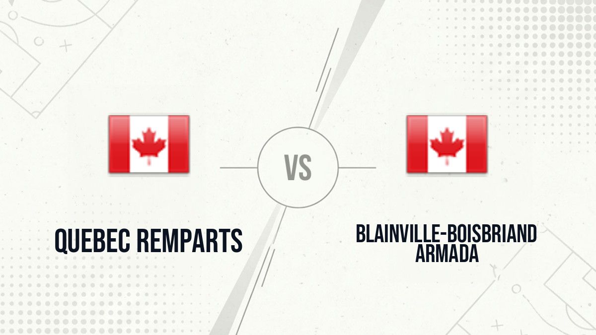 Pronostic Quebec Remparts Blainville-Boisbriand Armada
