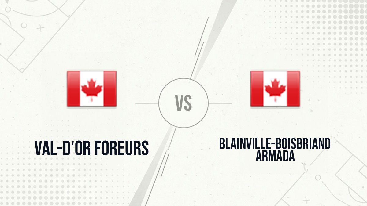 Pronostic Val-D'Or Foreurs Blainville-Boisbriand Armada