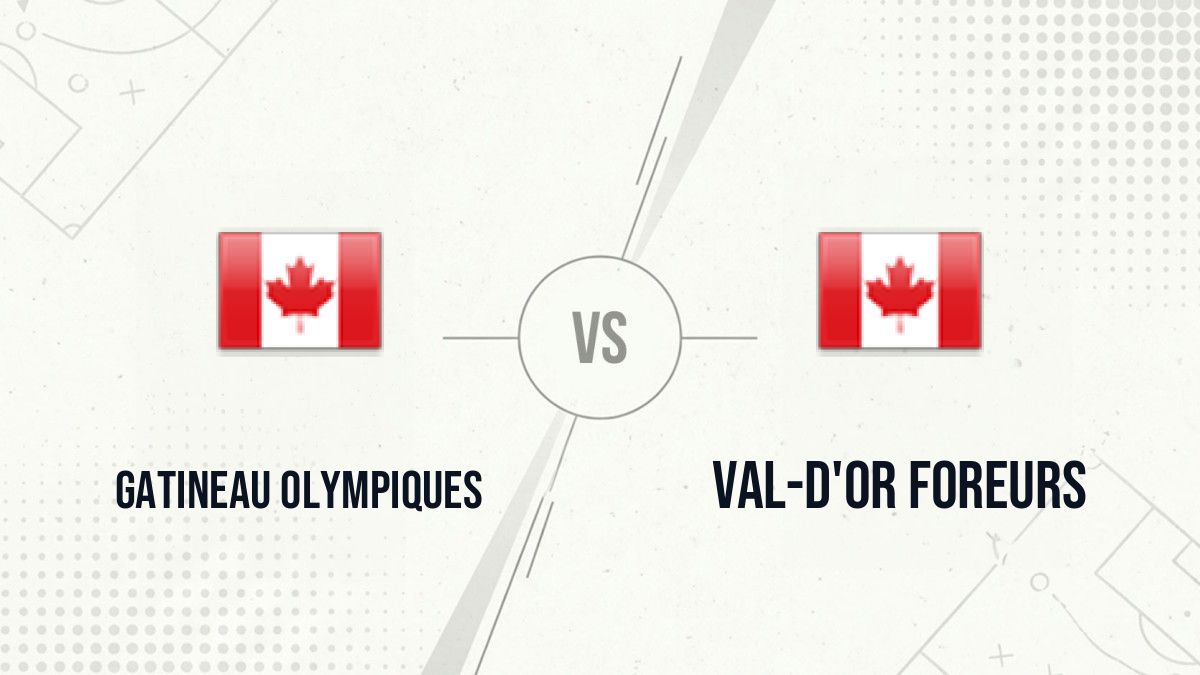 Pronostic Gatineau Olympiques Val-D'Or Foreurs