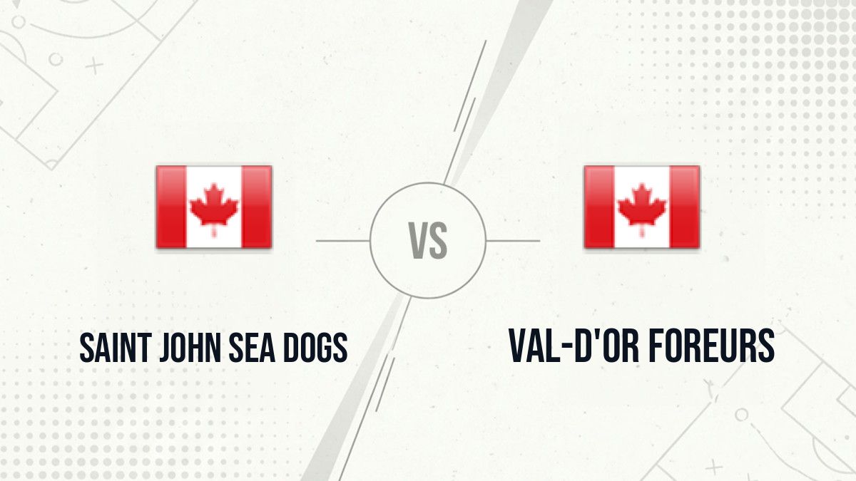 Pronostic Saint John Sea Dogs Val-D'Or Foreurs