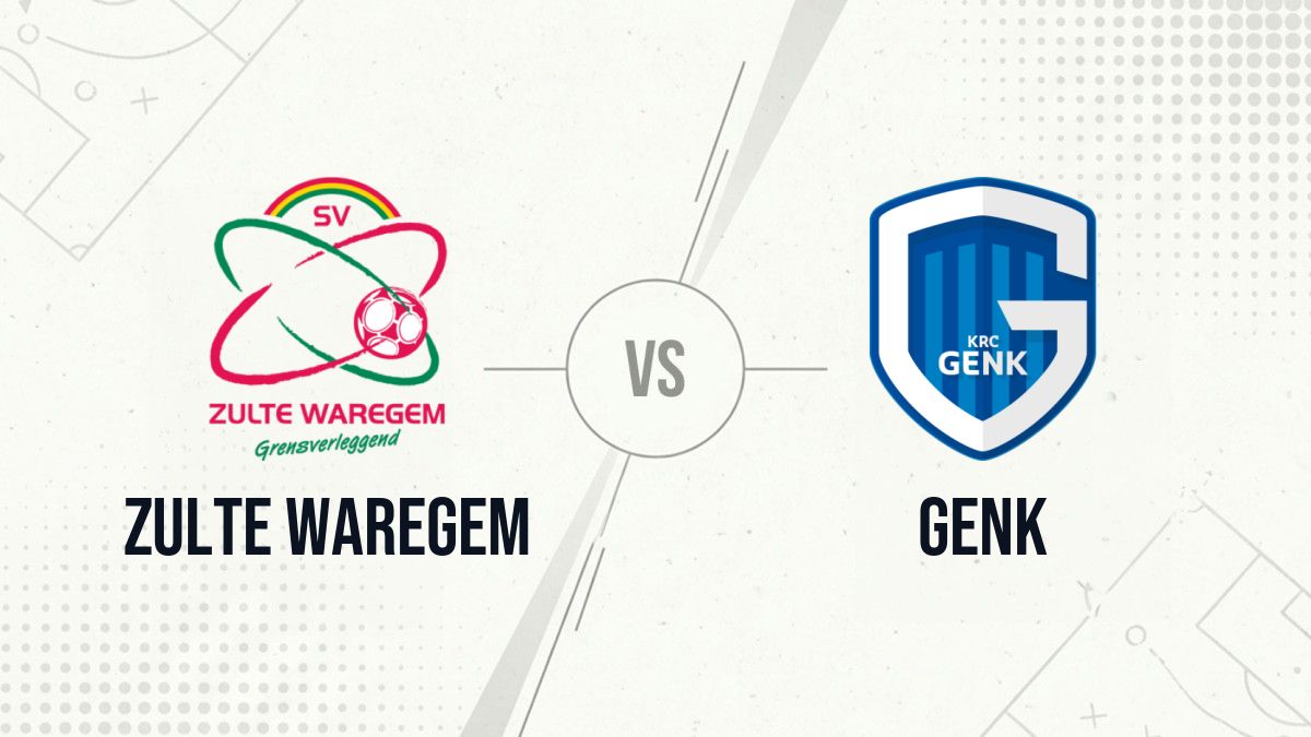 Pronostic Zulte Waregem Genk