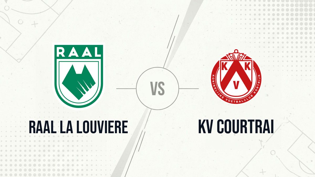 Pronostic RAAL La Louviere KV Courtrai