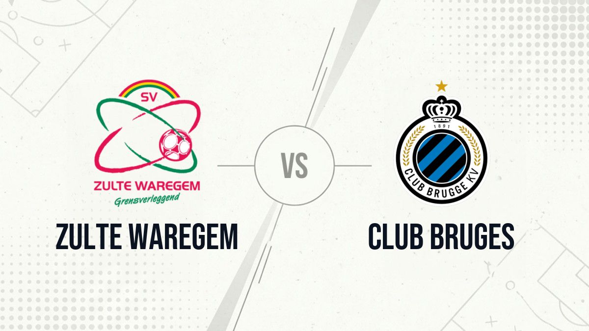Pronostic Zulte Waregem Club Bruges