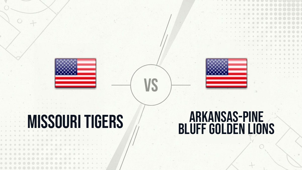 Pronostic Missouri Tigers Arkansas-Pine Bluff Golden Lions