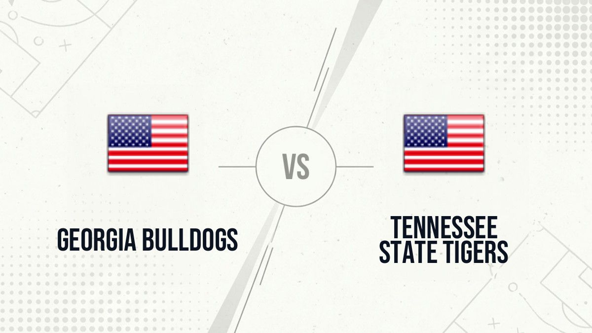 Pronostic Georgia Bulldogs Tennessee State Tigers