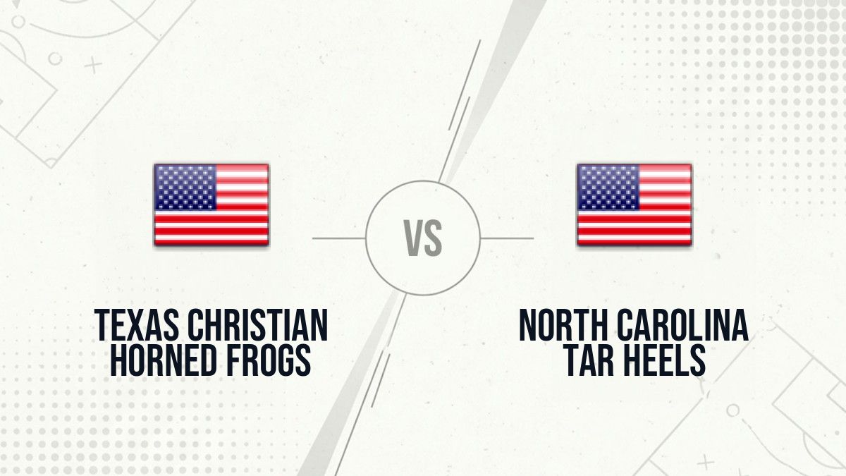 Pronostic Texas Christian Horned Frogs North Carolina Tar Heels