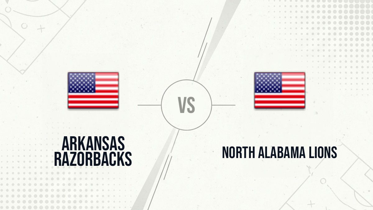 Pronostic Arkansas Razorbacks North Alabama Lions