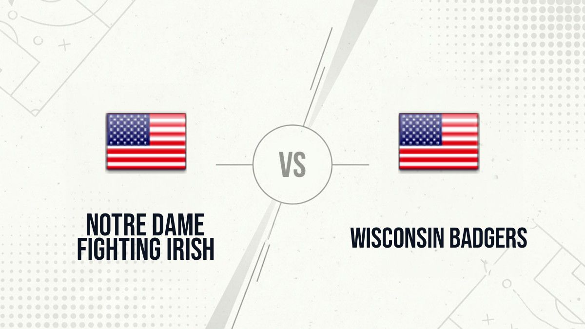 Pronostic Notre Dame Fighting Irish Wisconsin Badgers