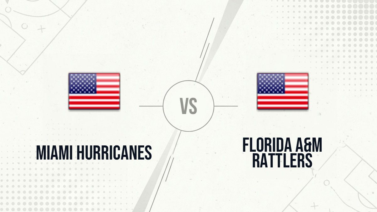 Pronostic Miami Hurricanes Florida A&M Rattlers