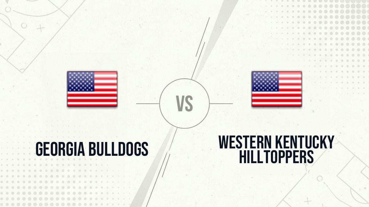Pronostic Georgia Bulldogs Western Kentucky Hilltoppers