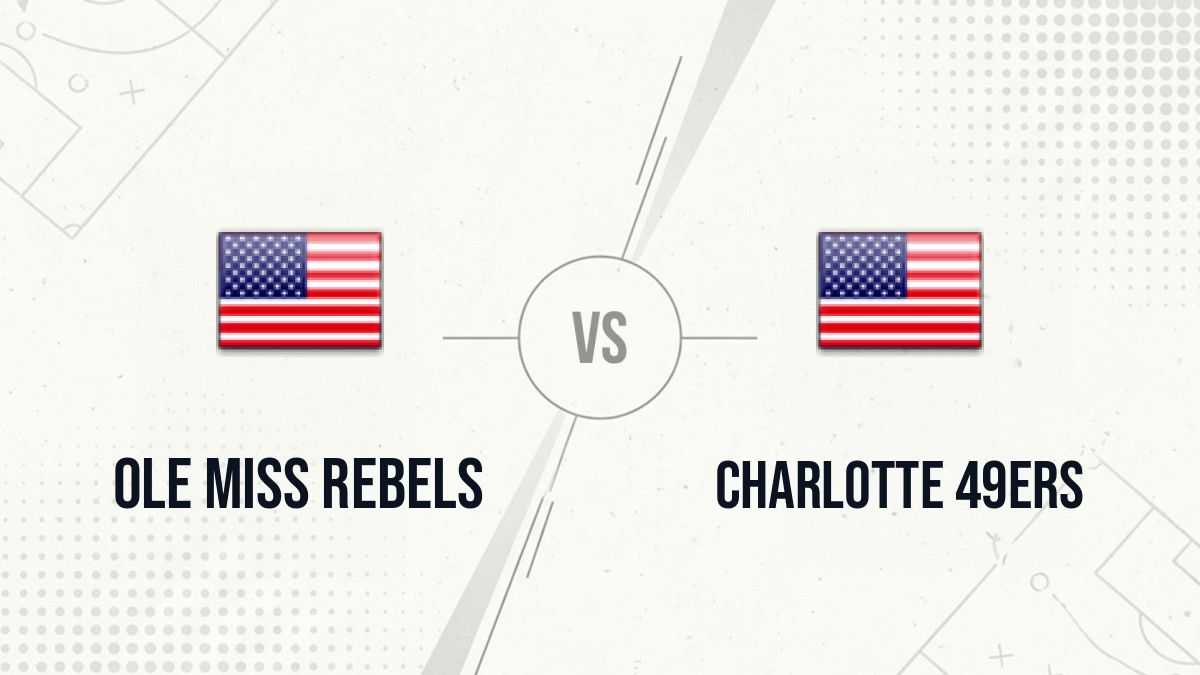 Pronostic Ole Miss Rebels Charlotte 49ers