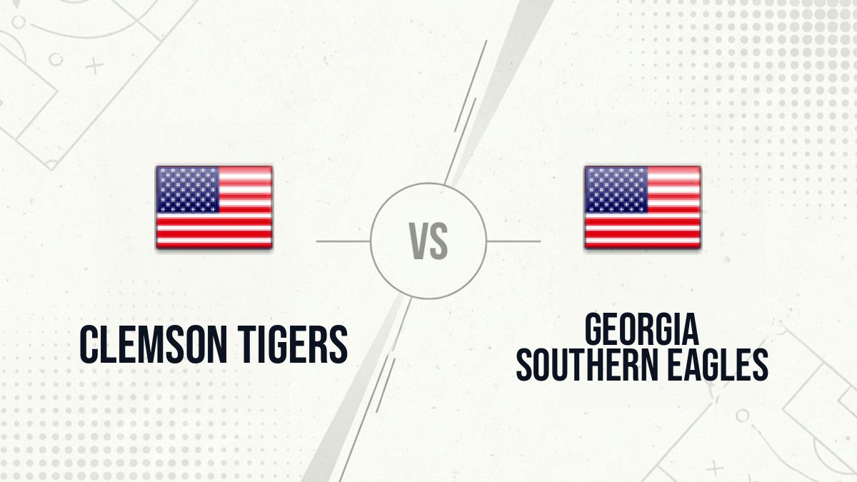 Pronostic Clemson Tigers Georgia Southern Eagles