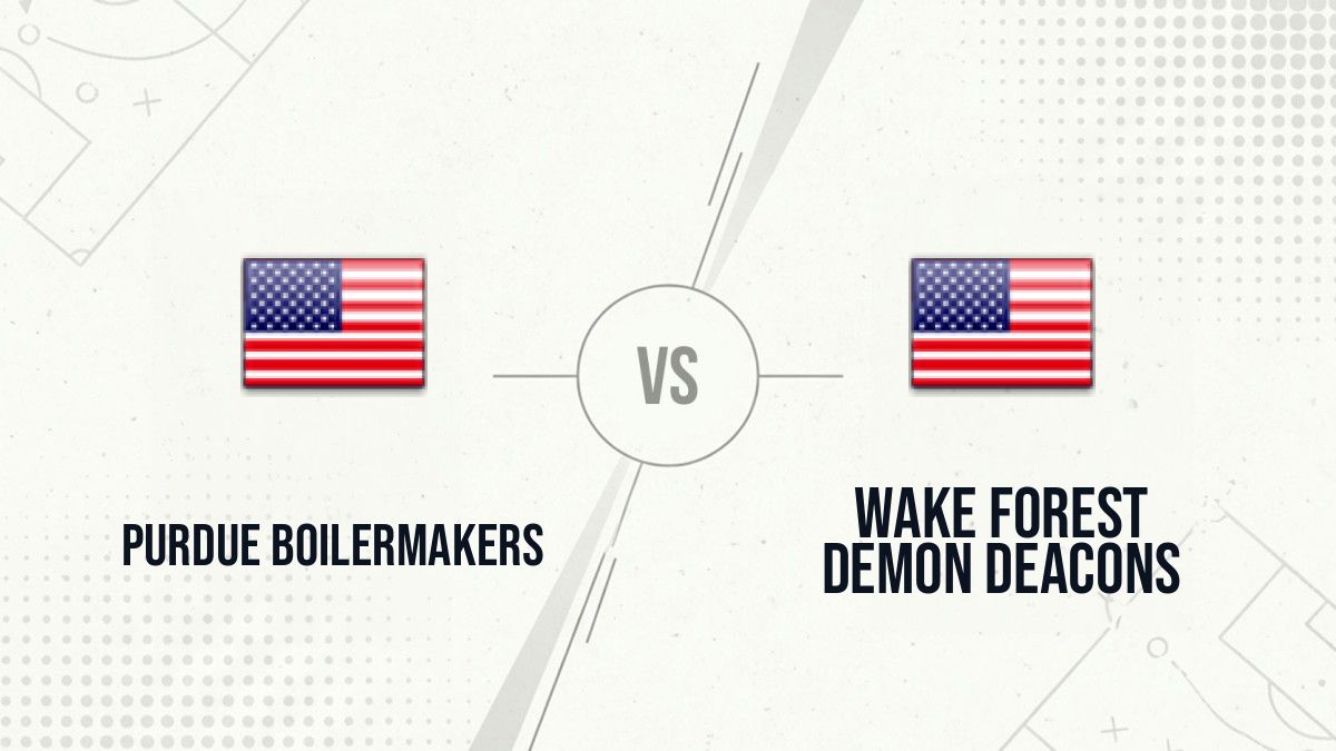 Pronostic Purdue Boilermakers Wake Forest Demon Deacons