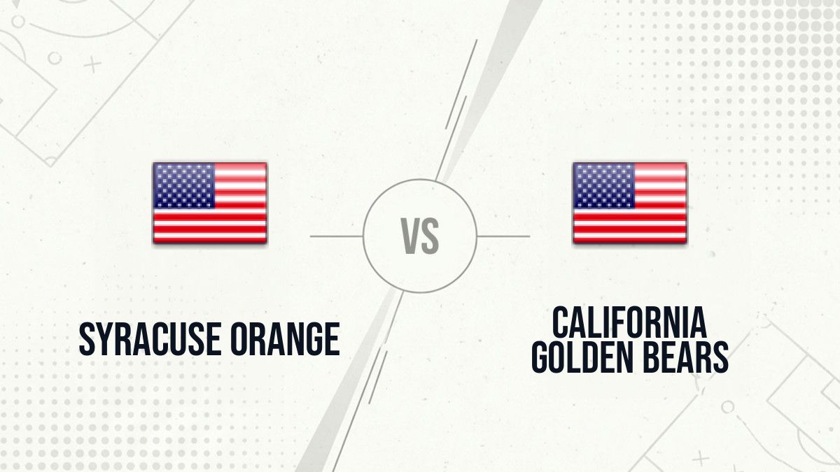 Pronostic Syracuse Orange California Golden Bears