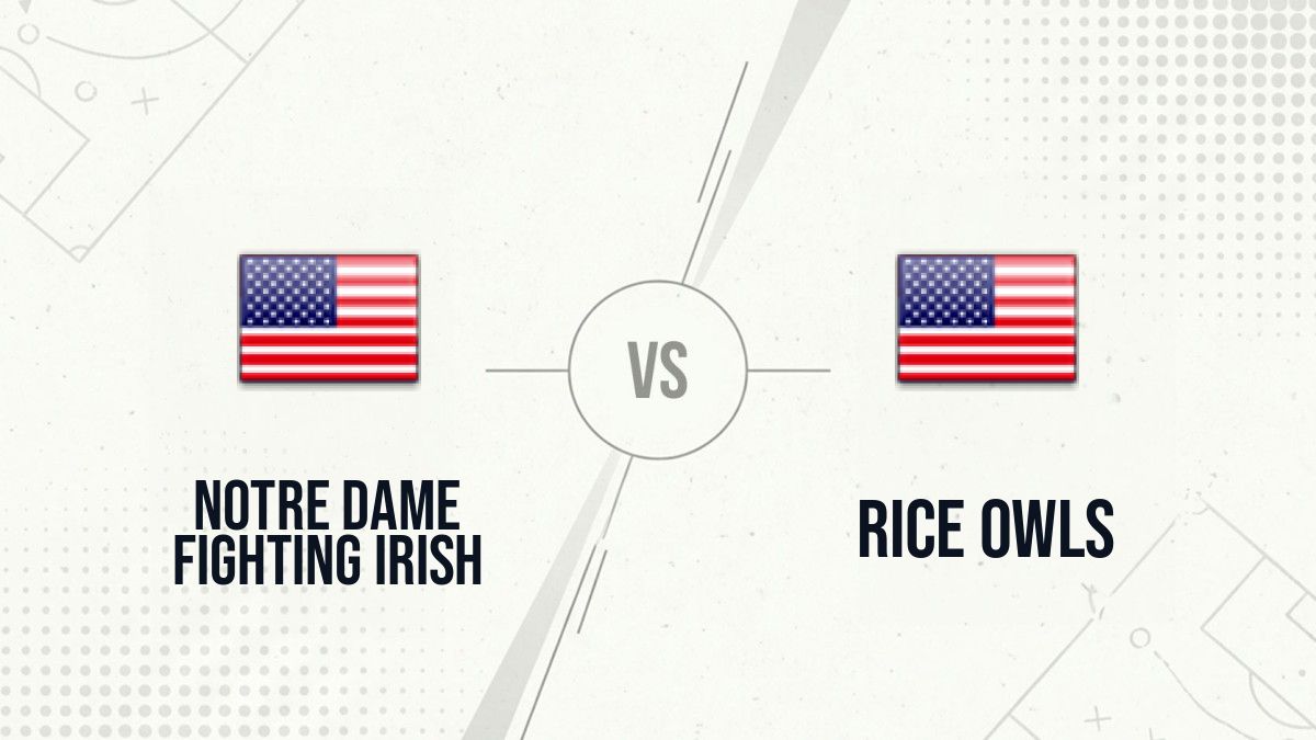 Pronostic Notre Dame Fighting Irish Rice Owls