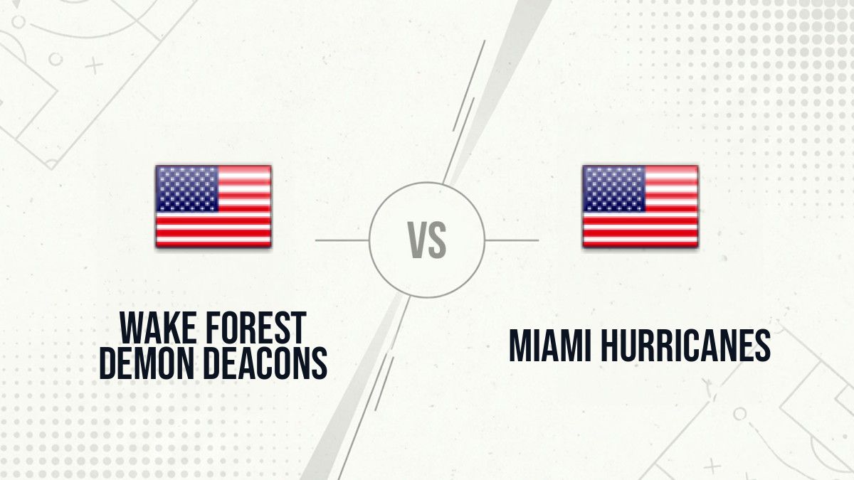 Pronostic Wake Forest Demon Deacons Miami Hurricanes