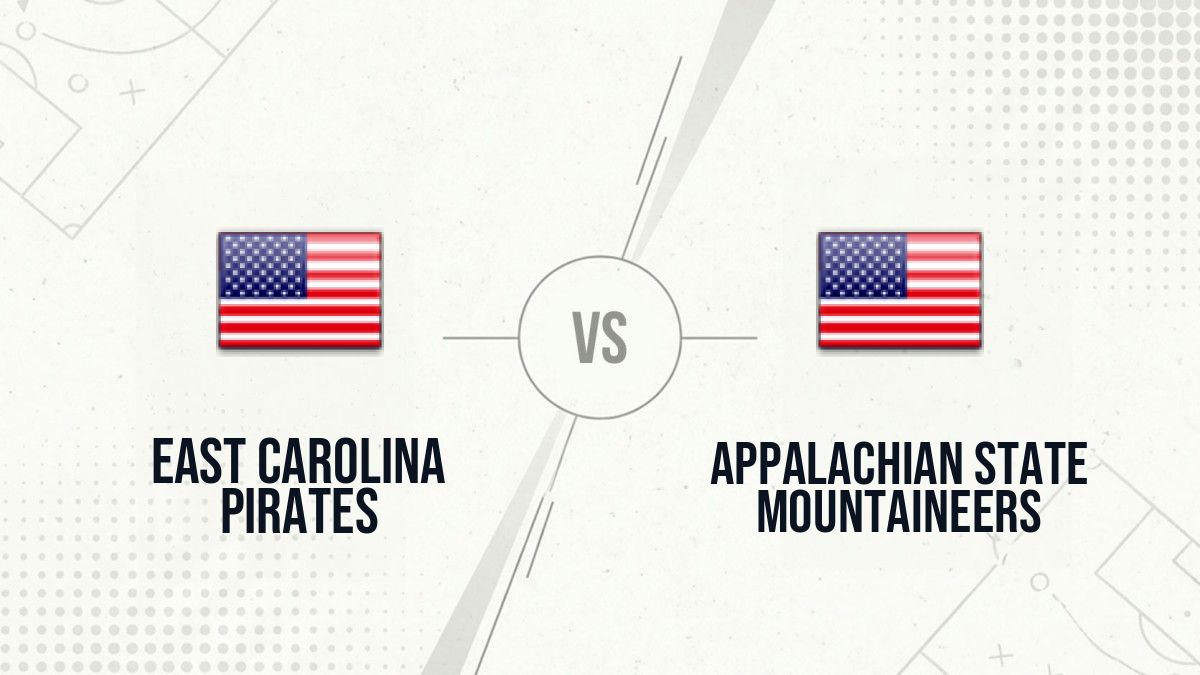 Pronostic East Carolina Pirates Appalachian State Mountaineers