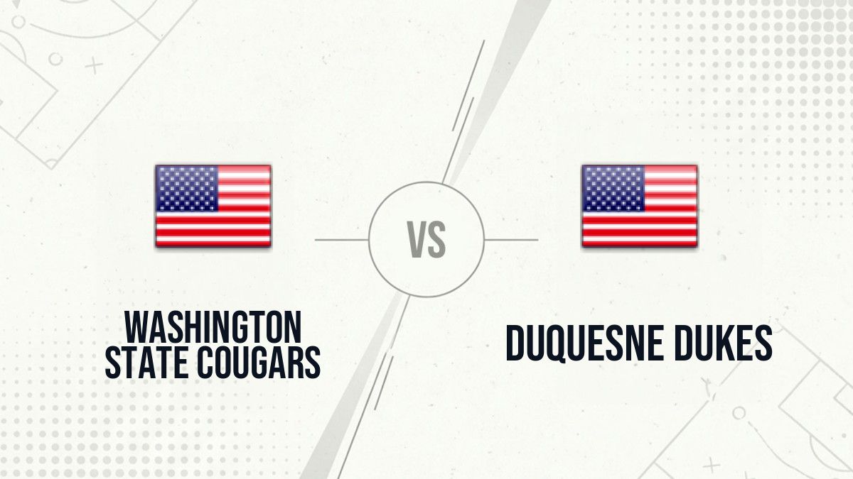 Pronostic Washington State Cougars Duquesne Dukes