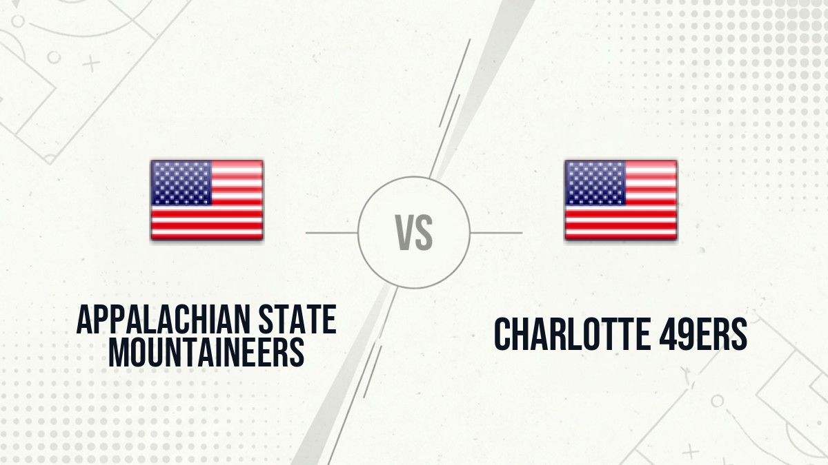 Pronostic Appalachian State Mountaineers Charlotte 49ers