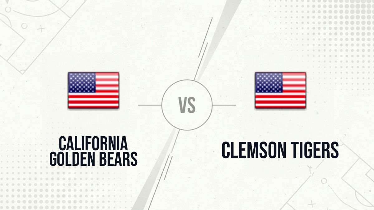 Pronostic California Golden Bears Clemson Tigers