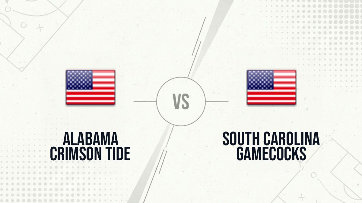 Pronostic Alabama Crimson Tide South Carolina Gamecocks