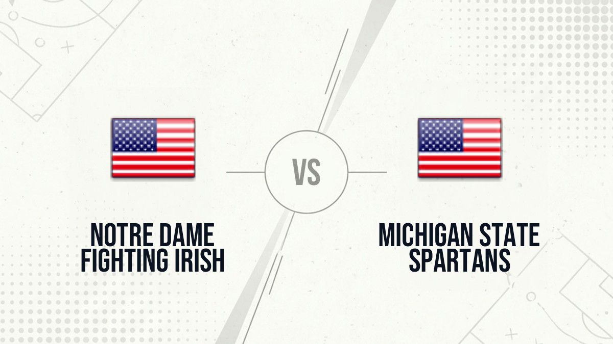 Pronostic Notre Dame Fighting Irish Michigan State Spartans