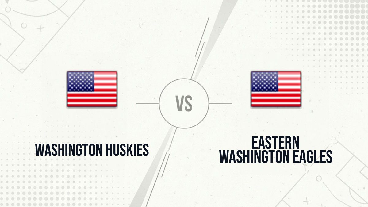 Pronostic Washington Huskies Eastern Washington Eagles