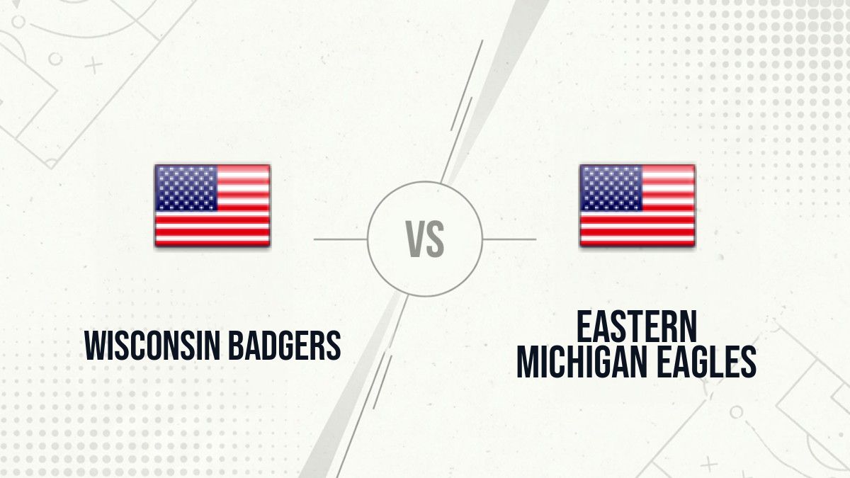 Pronostic Wisconsin Badgers Eastern Michigan Eagles