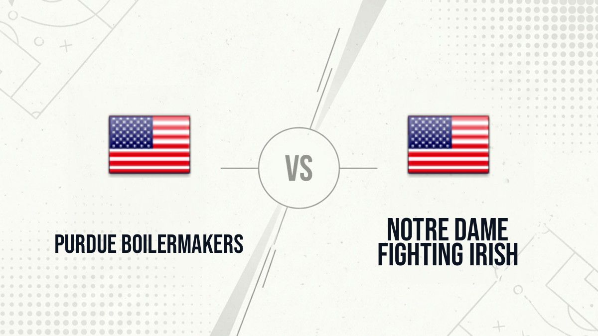 Pronostic Purdue Boilermakers Notre Dame Fighting Irish