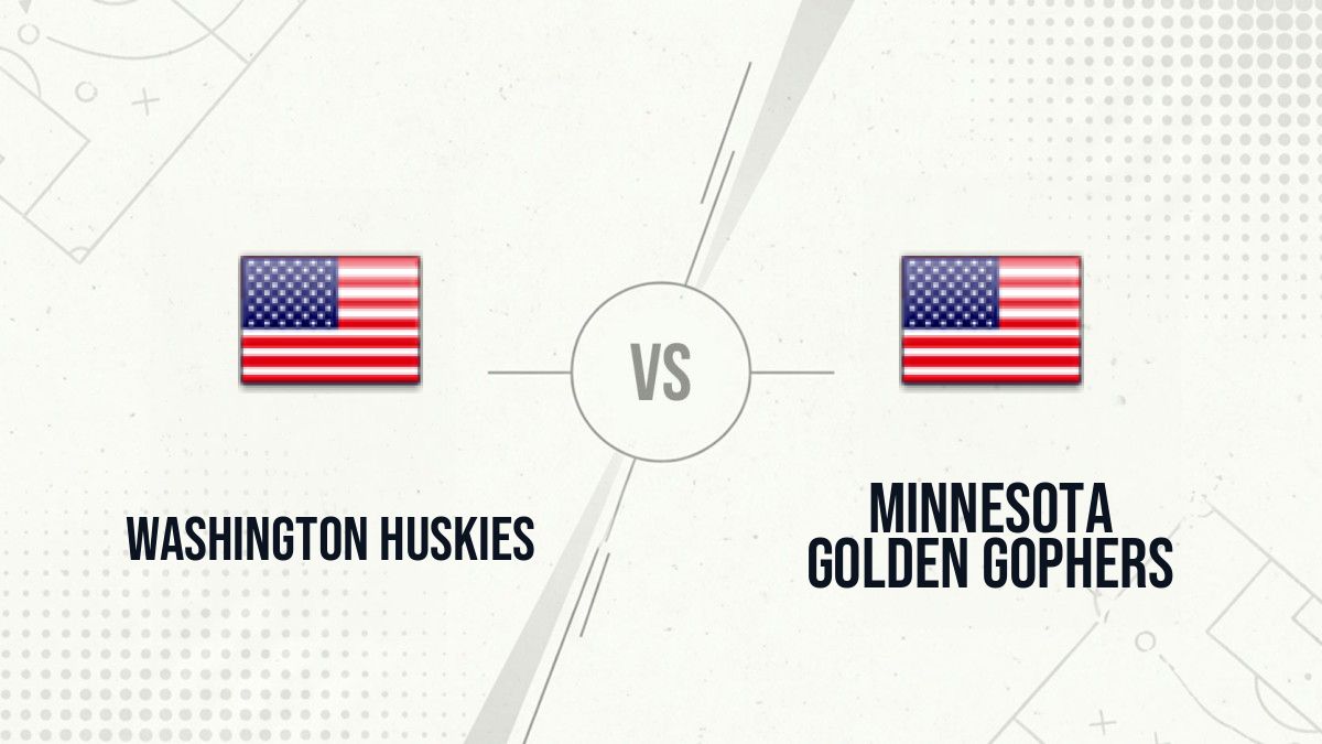 Pronostic Washington Huskies Minnesota Golden Gophers