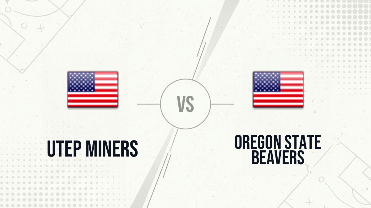 Pronostic UTEP Miners Oregon State Beavers