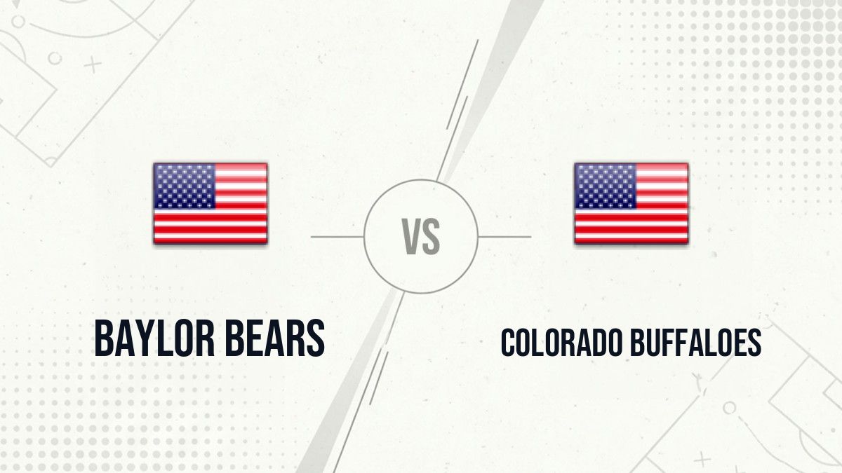 Pronostic Baylor Bears Colorado Buffaloes
