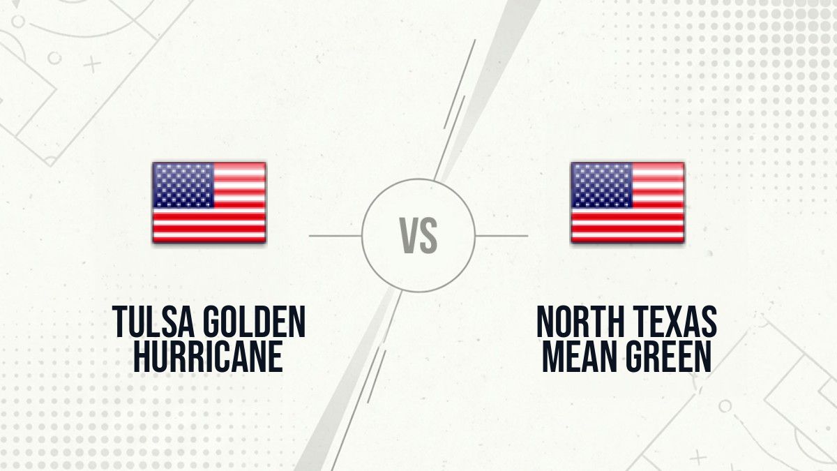 Pronostic Tulsa Golden Hurricane North Texas Mean Green