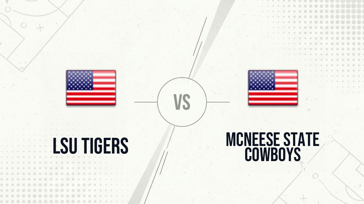 Pronostic LSU Tigers McNeese State Cowboys