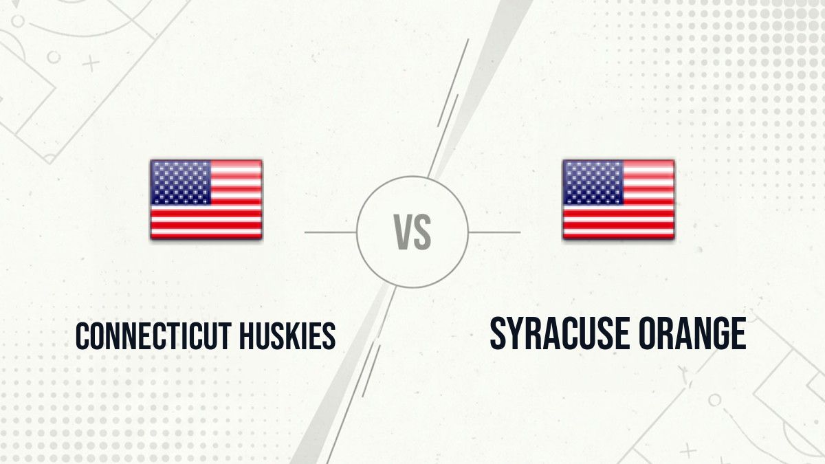 Pronostic Connecticut Huskies Syracuse Orange