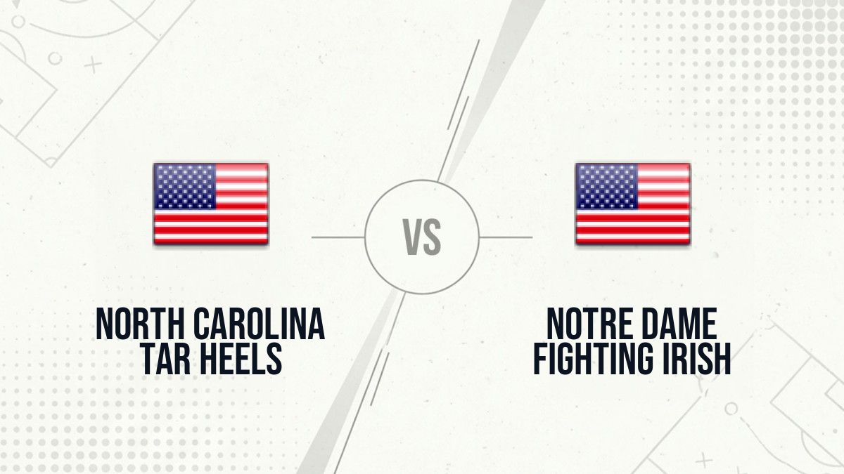 Pronostic North Carolina Tar Heels Notre Dame Fighting Irish