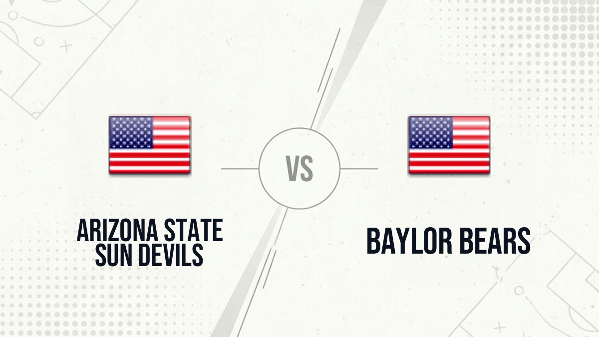 Pronostic Arizona State Sun Devils Baylor Bears