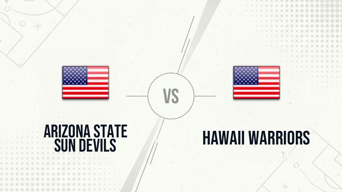 Pronostic Arizona State Sun Devils Hawaii Warriors