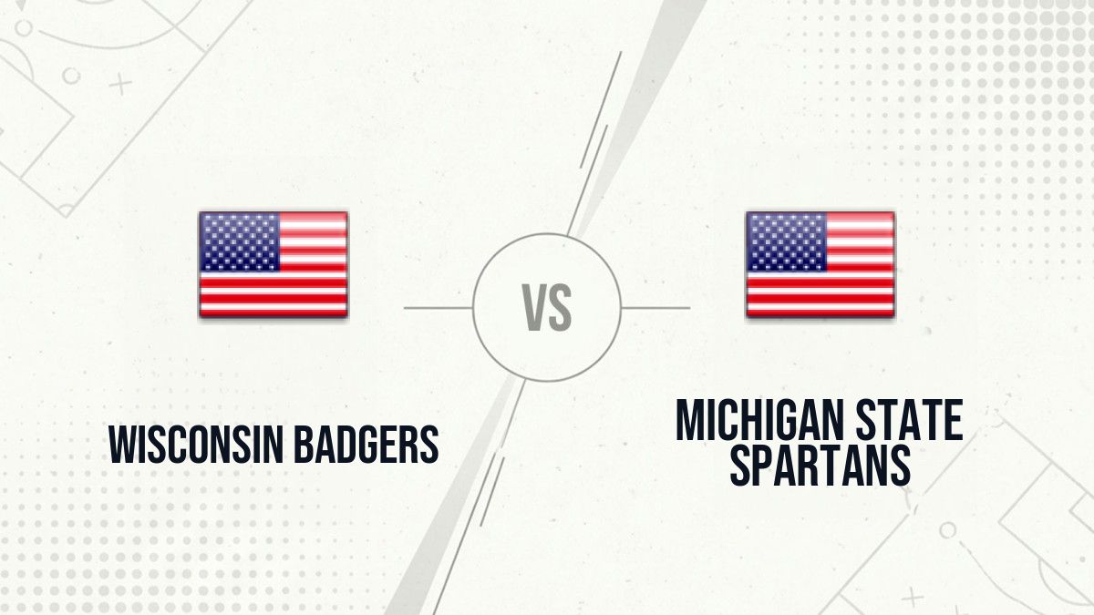 Pronostic Wisconsin Badgers Michigan State Spartans