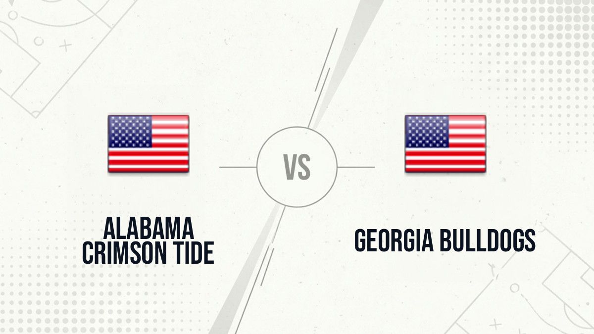Pronostic Alabama Crimson Tide Georgia Bulldogs