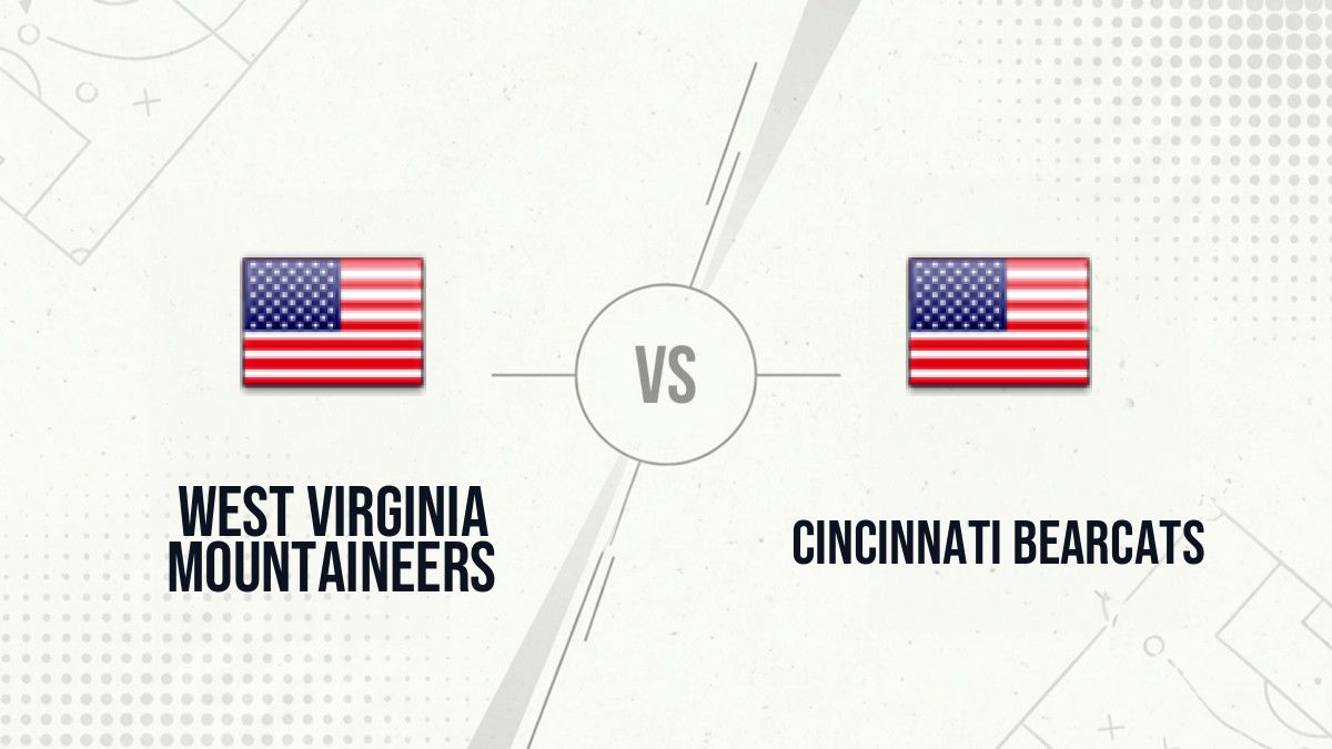 Pronostic West Virginia Mountaineers Cincinnati Bearcats