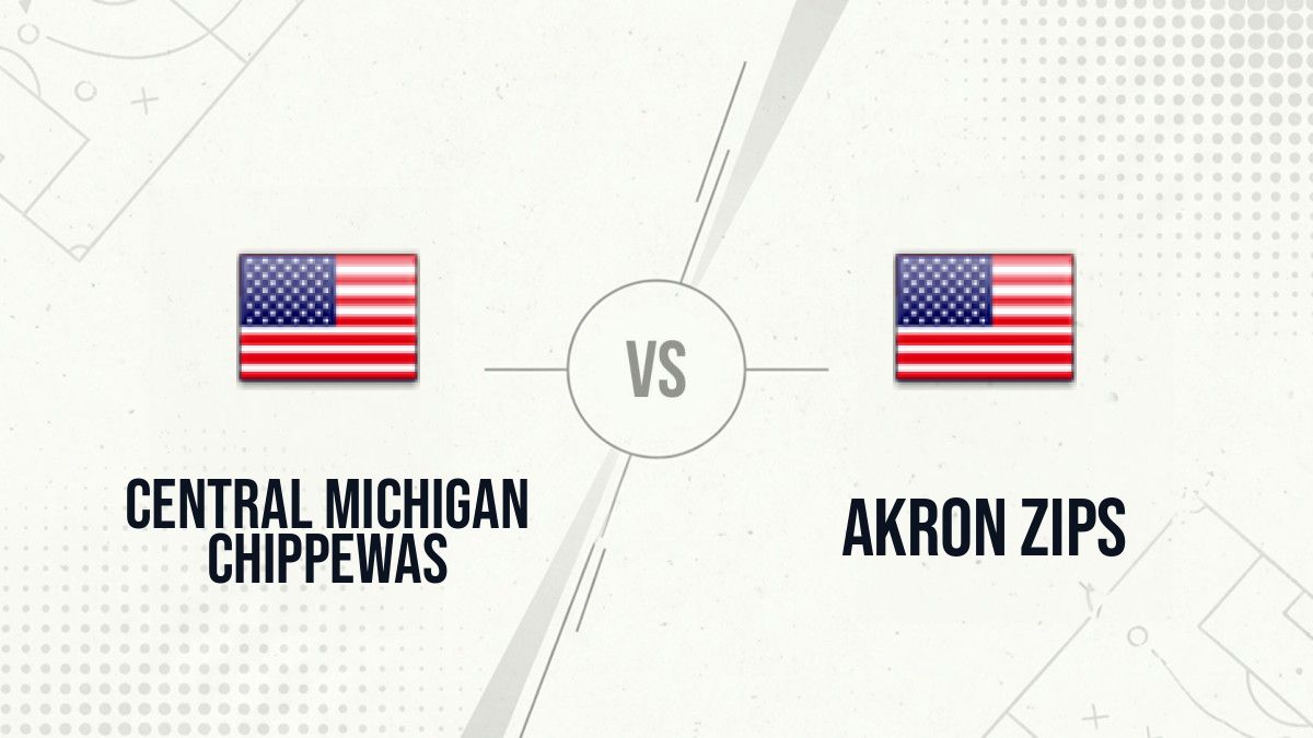 Pronostic Central Michigan Chippewas Akron Zips