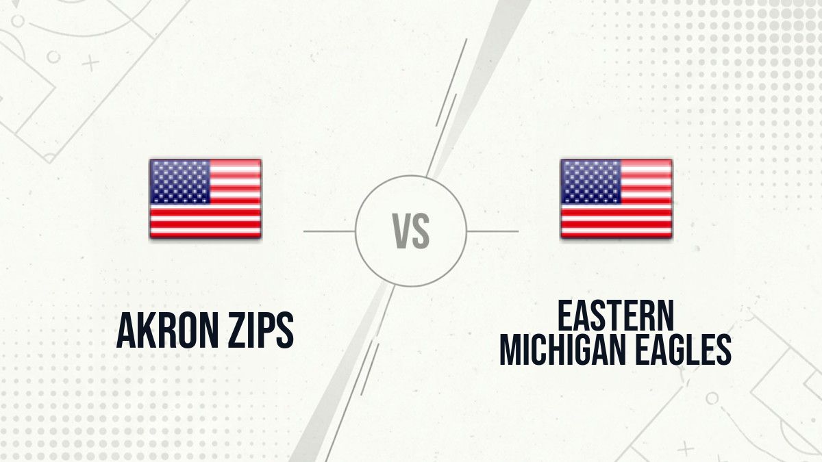 Pronostic Akron Zips Eastern Michigan Eagles