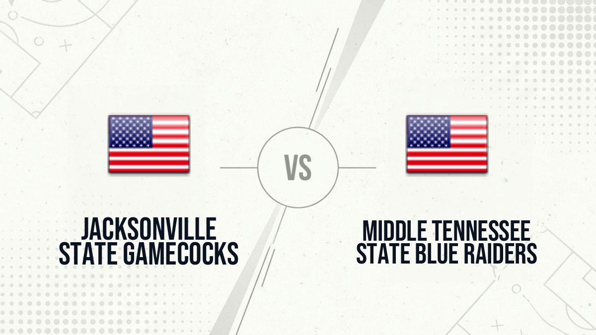 Pronostic Jacksonville State Gamecocks Middle Tennessee State Blue Raiders