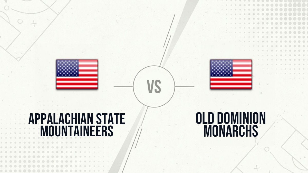 Pronostic Appalachian State Mountaineers Old Dominion Monarchs