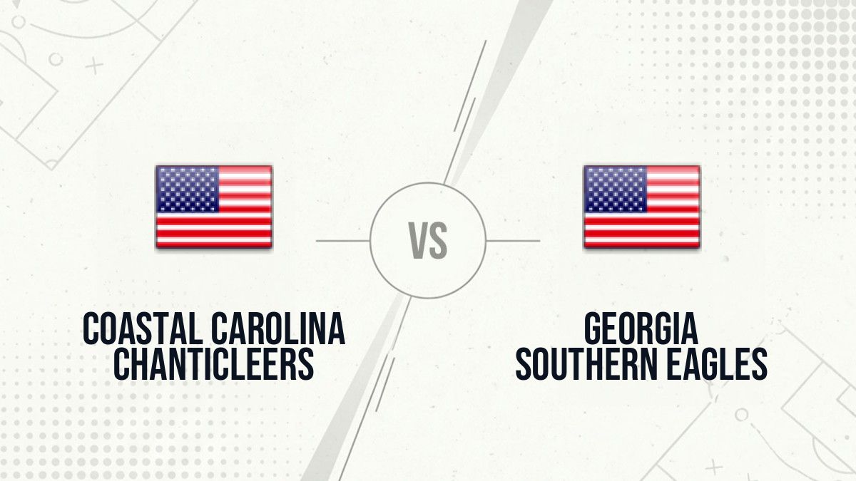 Pronostic Coastal Carolina Chanticleers Georgia Southern Eagles